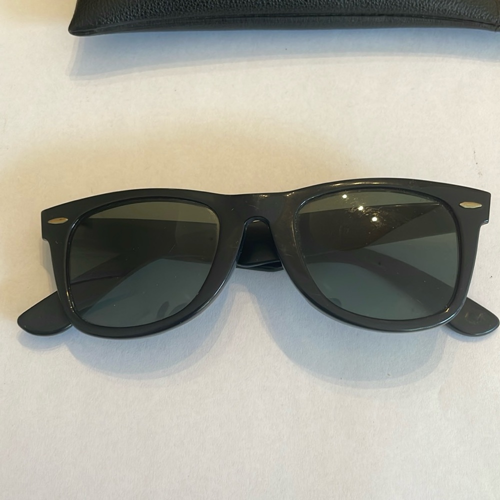 Vintage B & L  Ray Ban Wayfarer Sunglasses.
